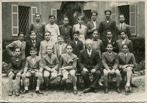 Derniers jours à l’école publique de Milan le 11 juin 1938